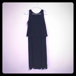 🌿 2 for 15$ : Fever : Black layered top dress